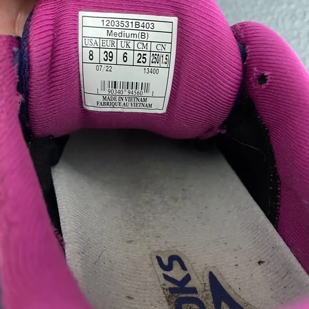 Brooks Adrenaline GTS 22 1203531B403 Sneakers Women's US 8 Purple Running Shoes - Picture 15 of 15